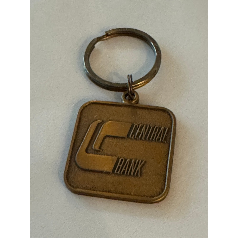 Central Bank Stillwater MN Keychain Vintage‎ Keychain Key Ring Souvenir